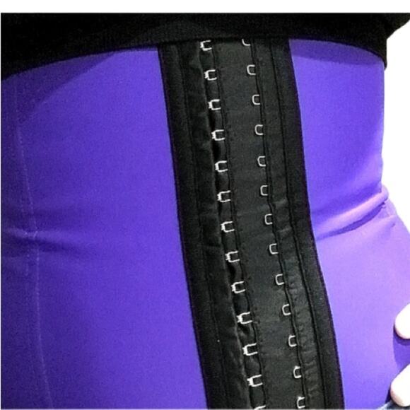 Bone Latex Waist Trainer Shapewear Slimming Belt Waist Cincher Size XS - Picture 8 of 8